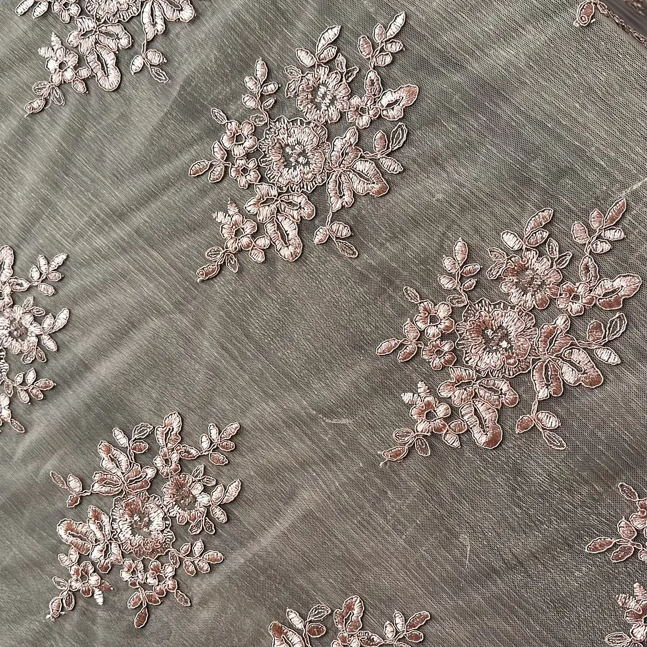 Tul bordado colores  17