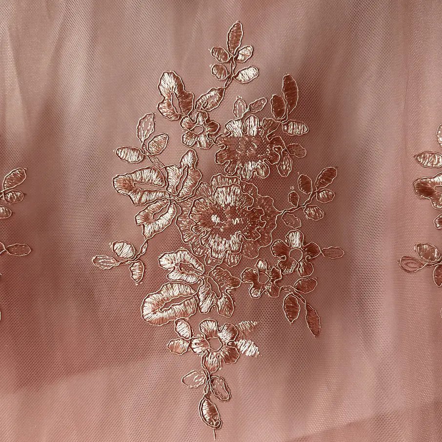 Tul bordado colores  16