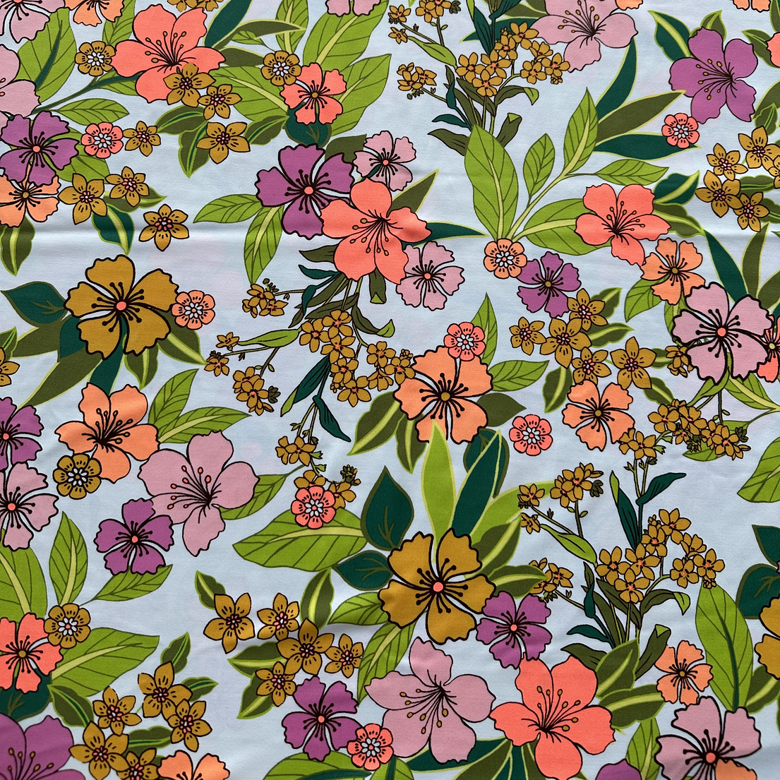 Lycra Dupont Flores 5