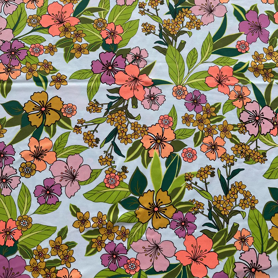 Lycra Dupont Flores 6