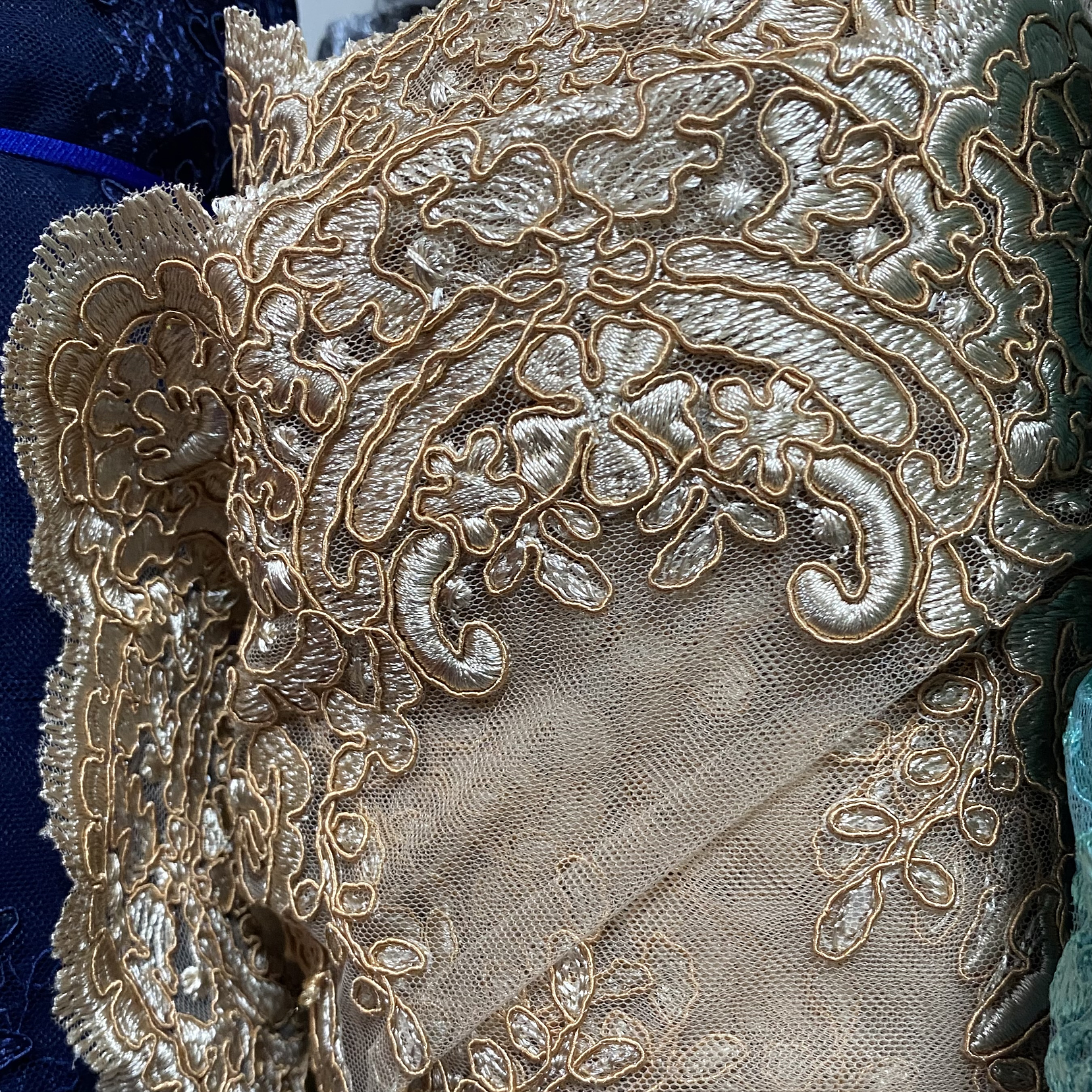 Tul bordado colores  8