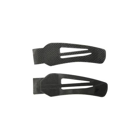 Velcro Pvc P-Puno Negro Troquelado 2