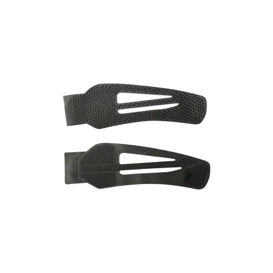 Velcro Pvc P-Puno Negro Troquelado 2 1