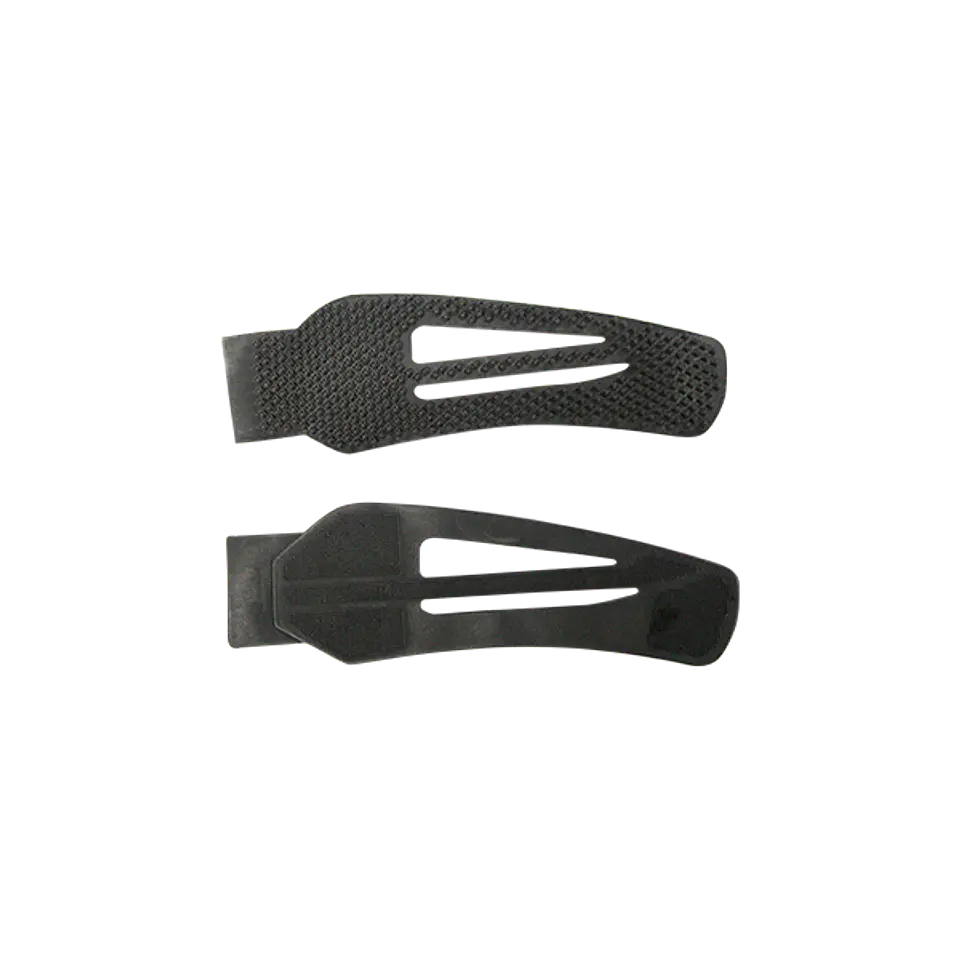 Velcro Pvc P-Puno Negro Troquelado 2 1