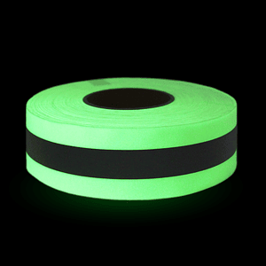 Cinta Reflex Fotoluminiscente Silver 50mm Rollo 50 Mts.