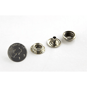 Broches Plomo Estampado 20 mm