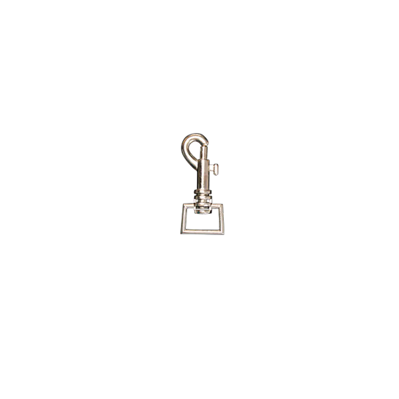 Mosqueton Metal Niquelado Largo  2