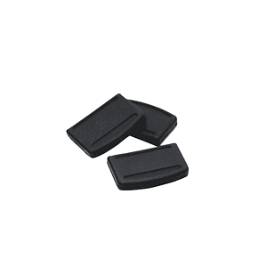 Terminal PVC Para Cinta 20mm Negro