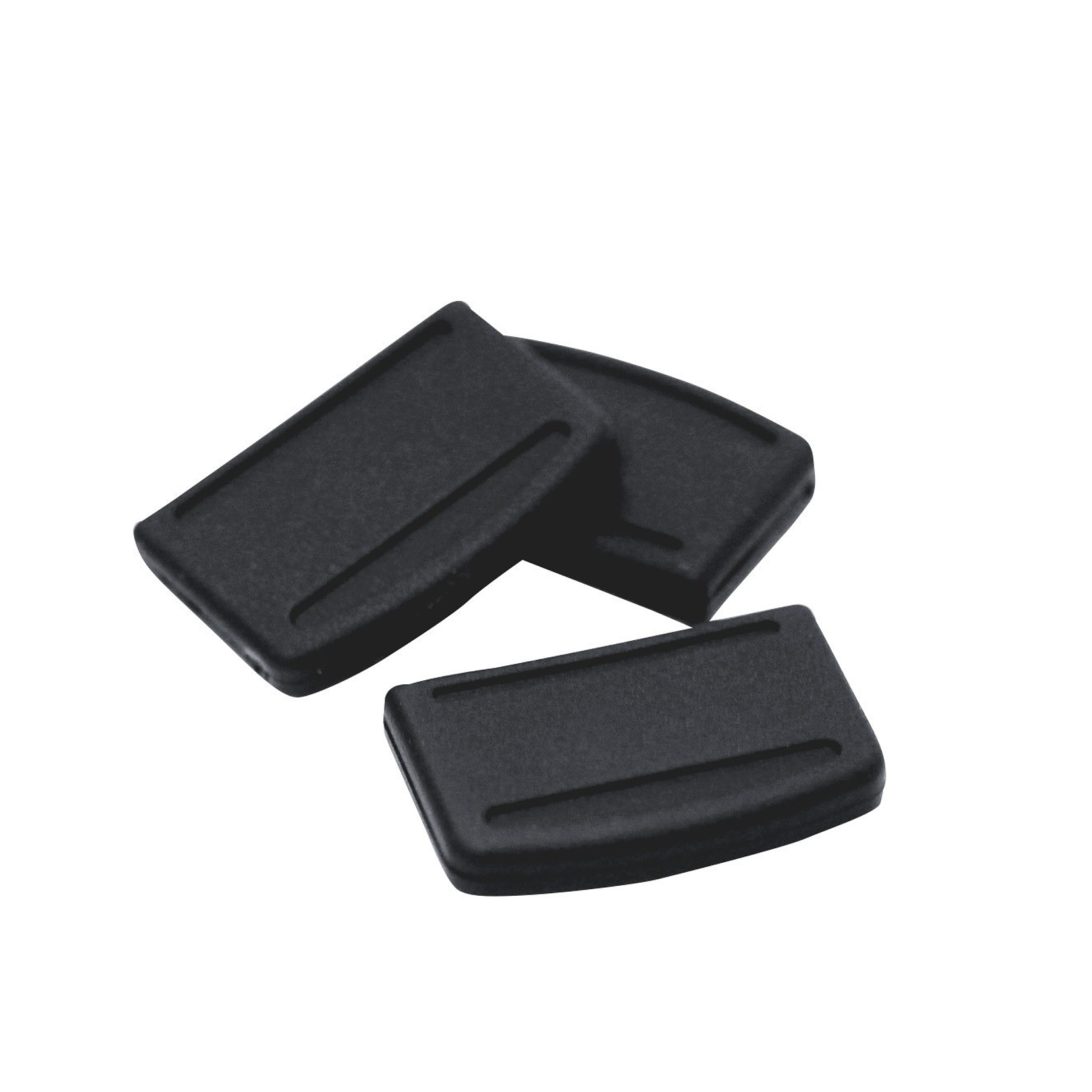 Terminal PVC Para Cinta 20mm Negro 1