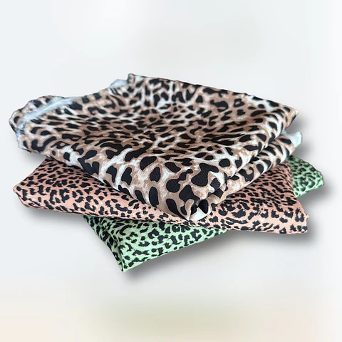 Poliviscosa Animal Print 