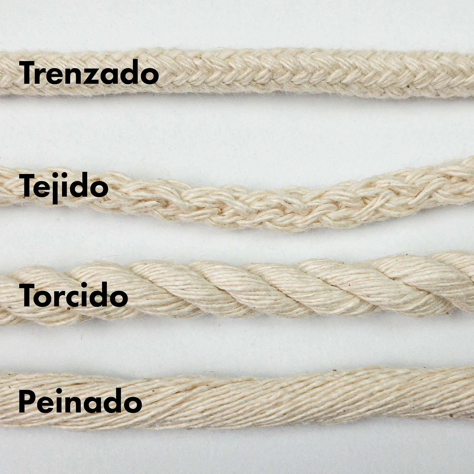 Cordón Polycotton Trenzado  26