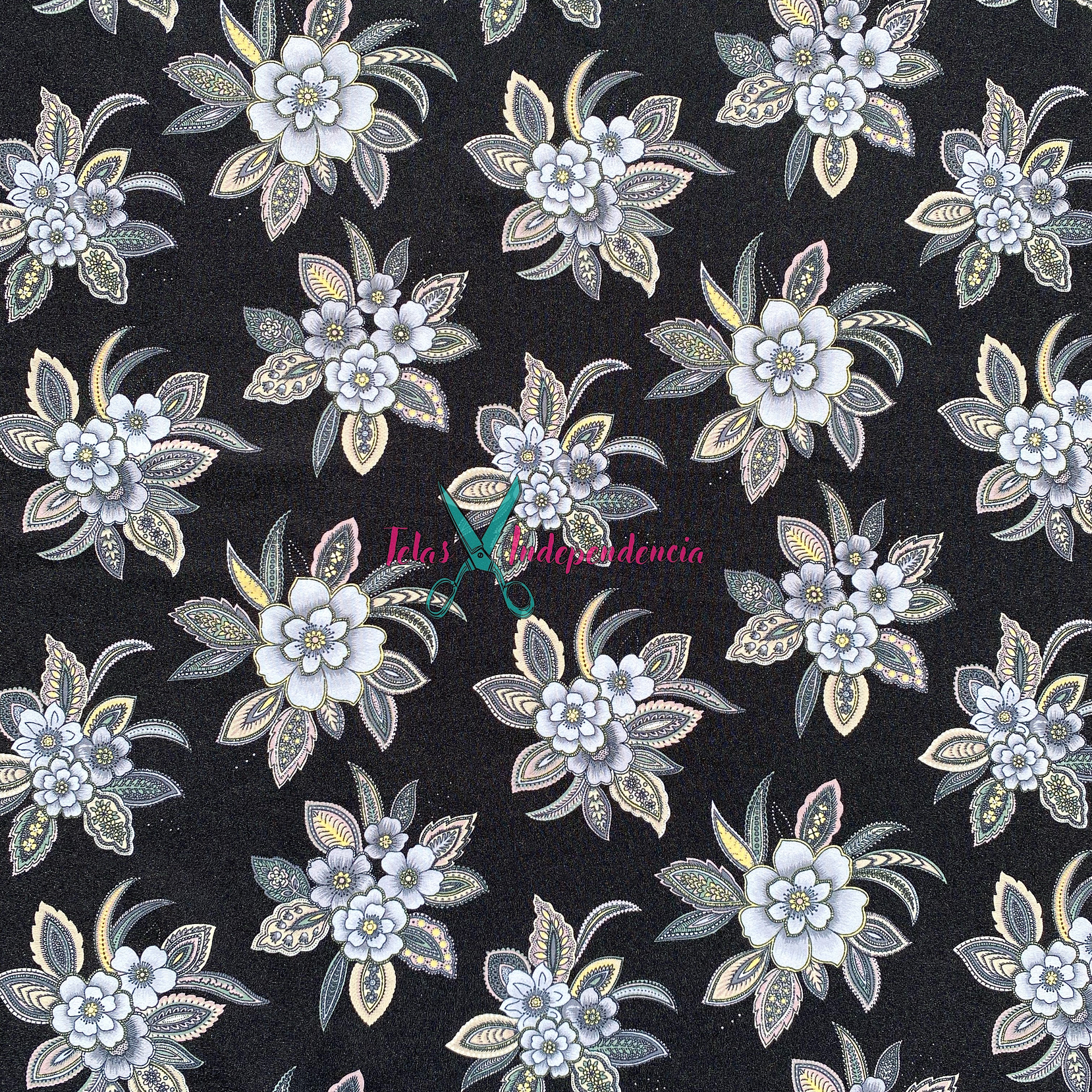 Lycra Dupont Flores 11