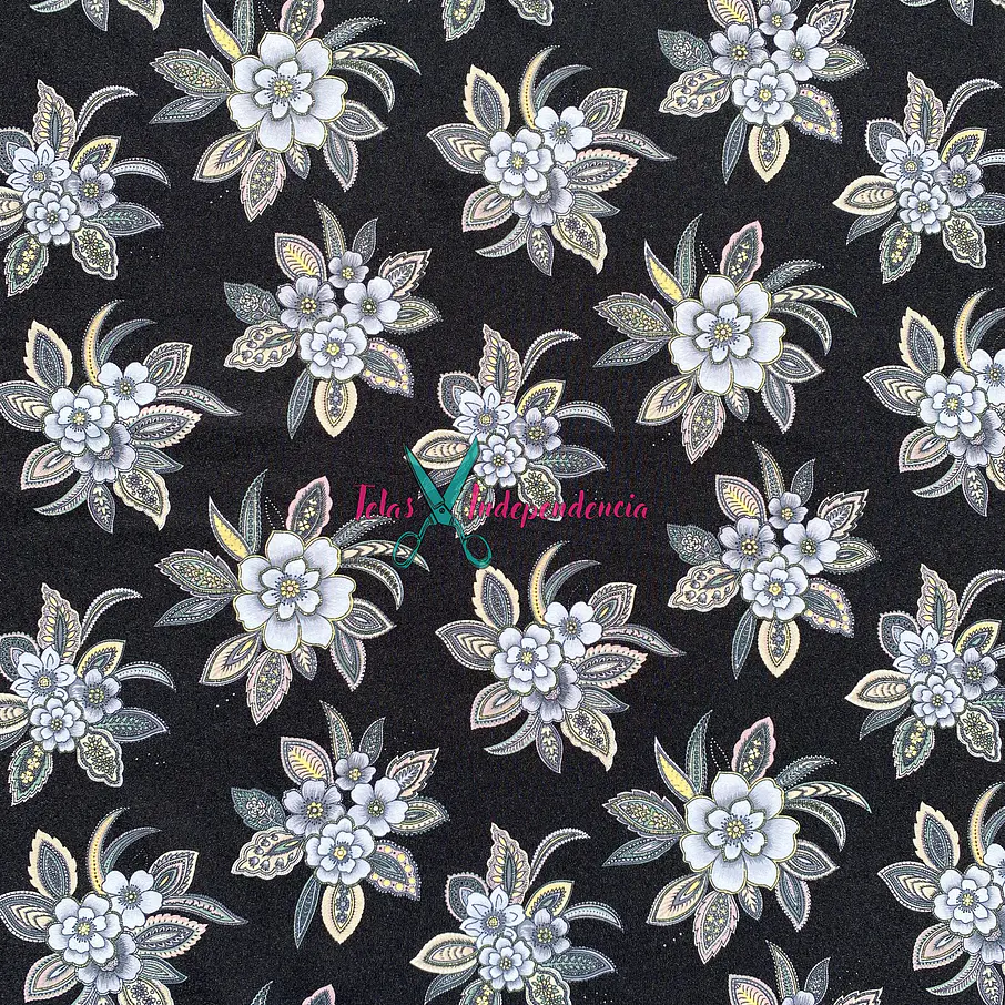 Lycra Dupont Flores 2