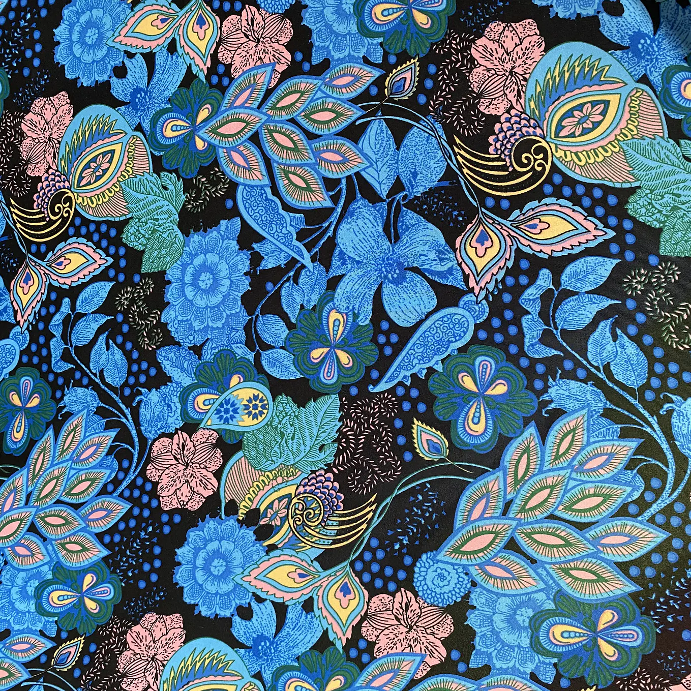 Lycra Fria floreada 2