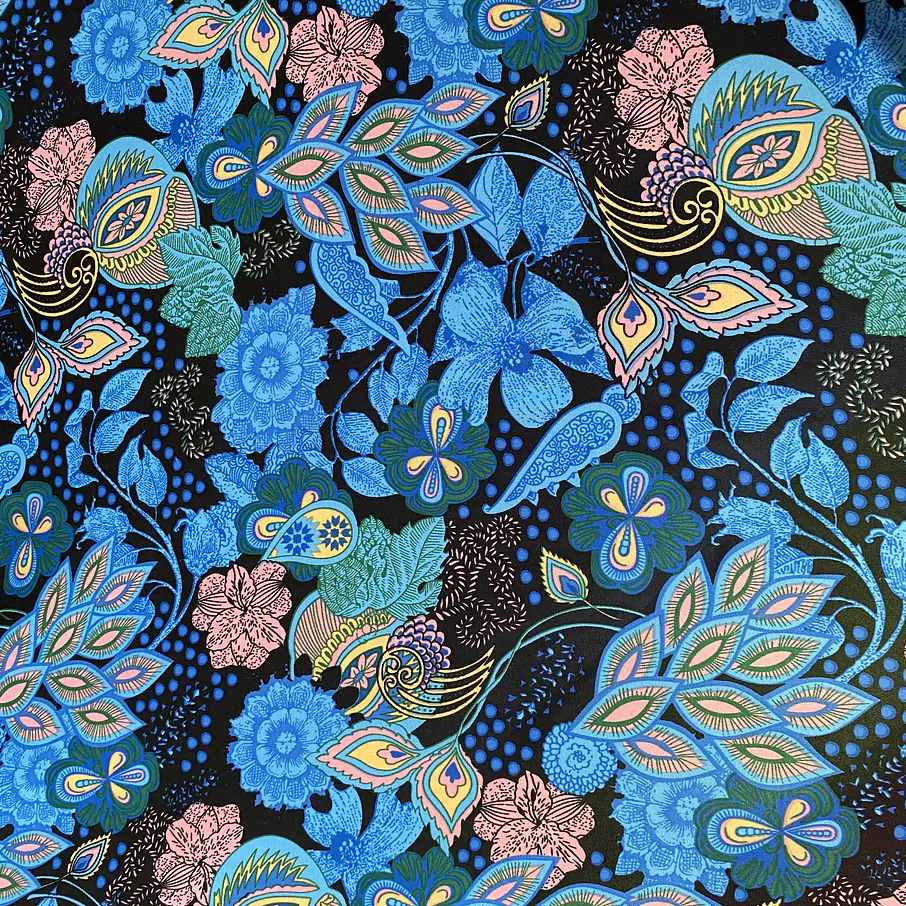 Lycra Fria floreada 2