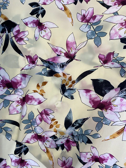 Lycra Fria Flores 