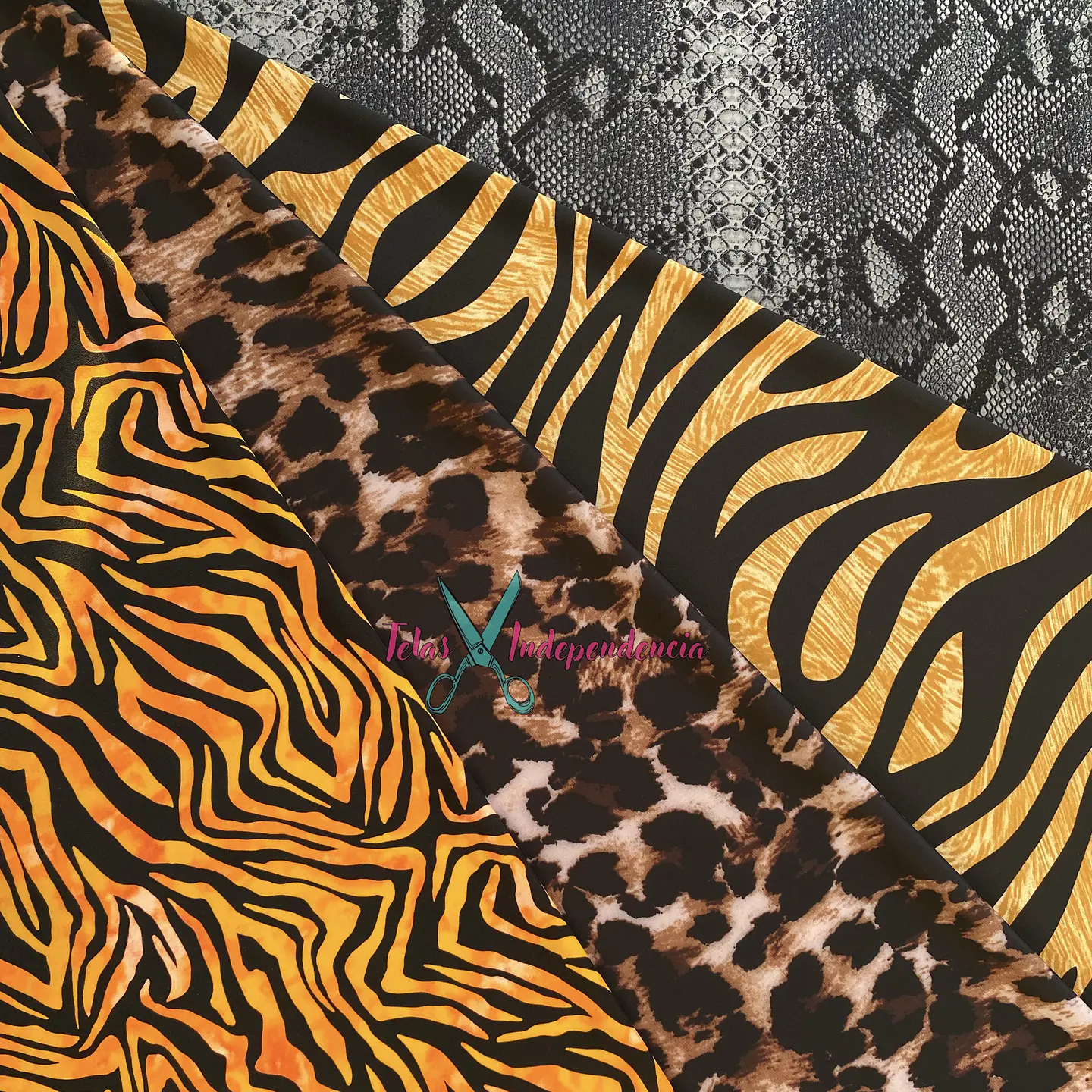 Lycra Dupont Animal Print 1