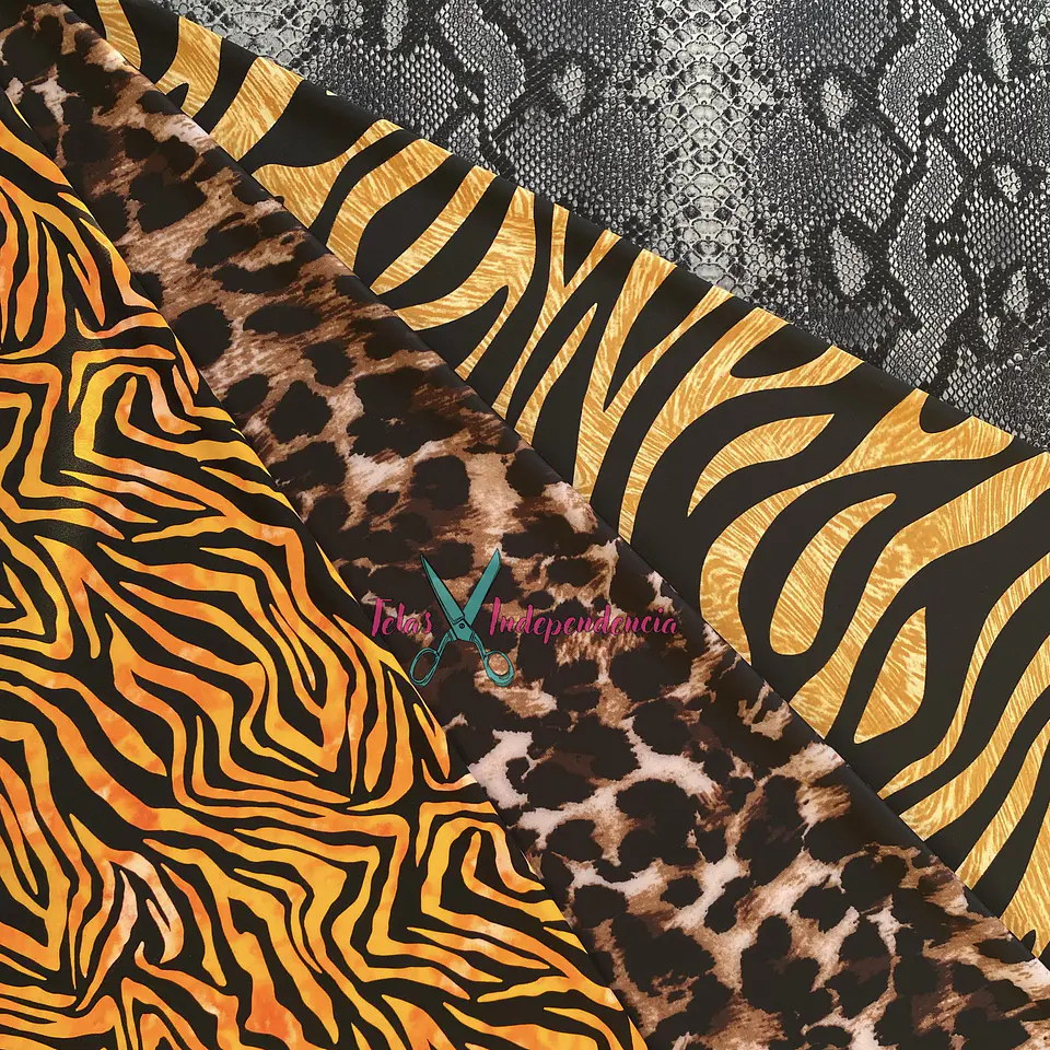 Lycra Dupont Animal Print 1