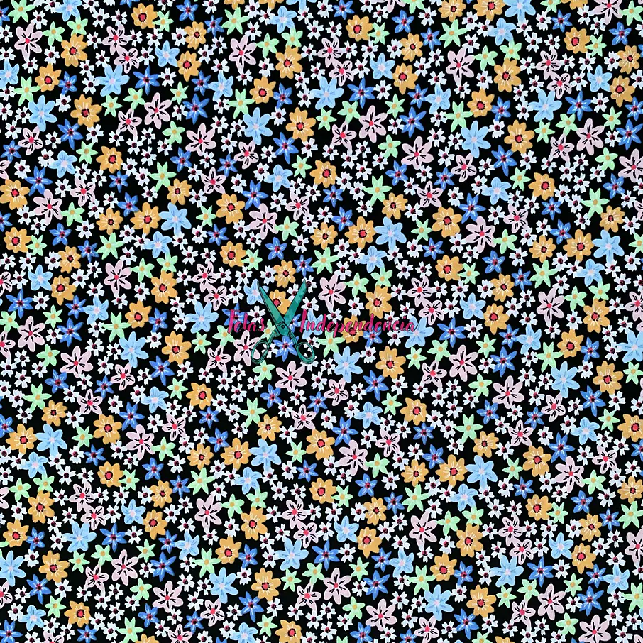 Lycra Dupont Flores 11