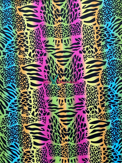 Lycra Dupont Animal Print