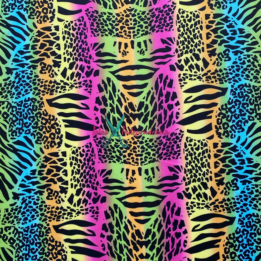 Lycra Dupont Animal Print 2