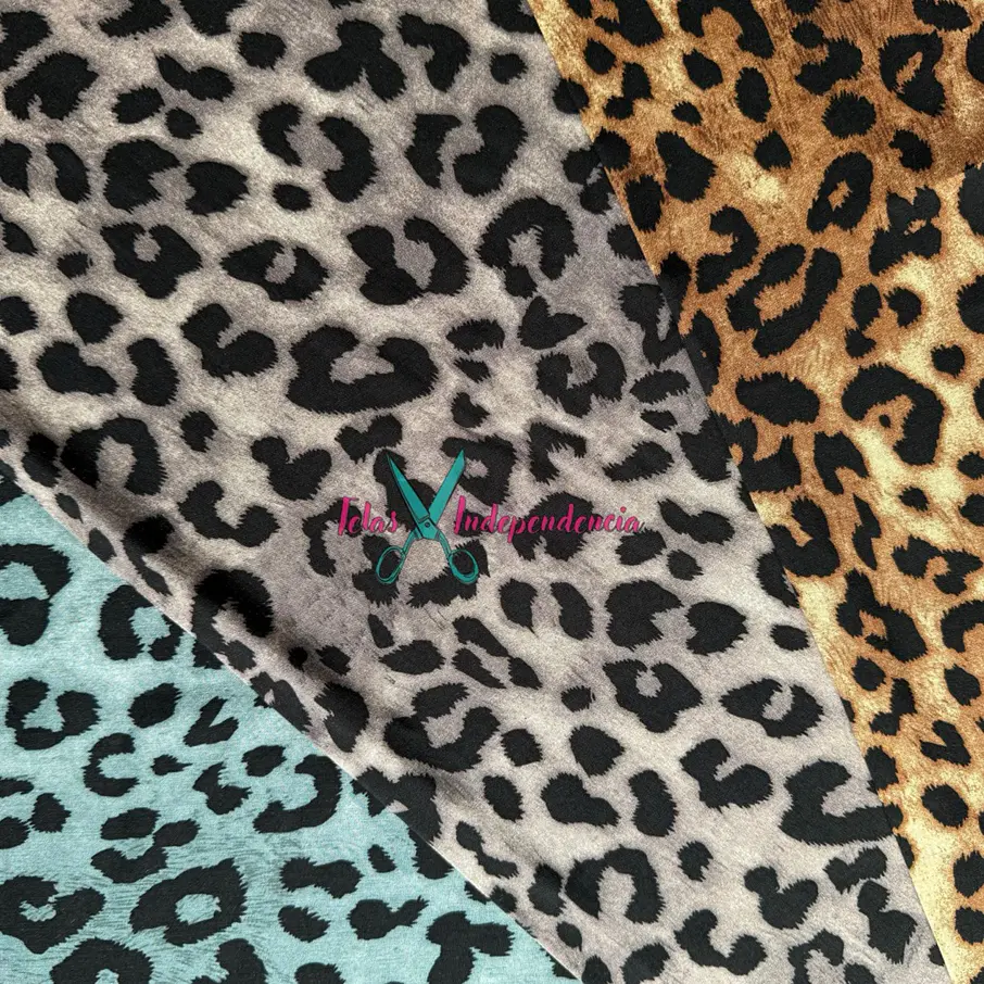 Viscosa Animal Print  1