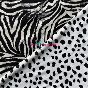 Viscosa Animal Print