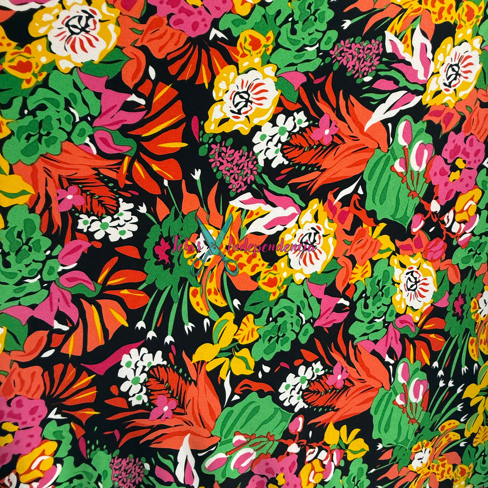 Lycra Fria Flores  4