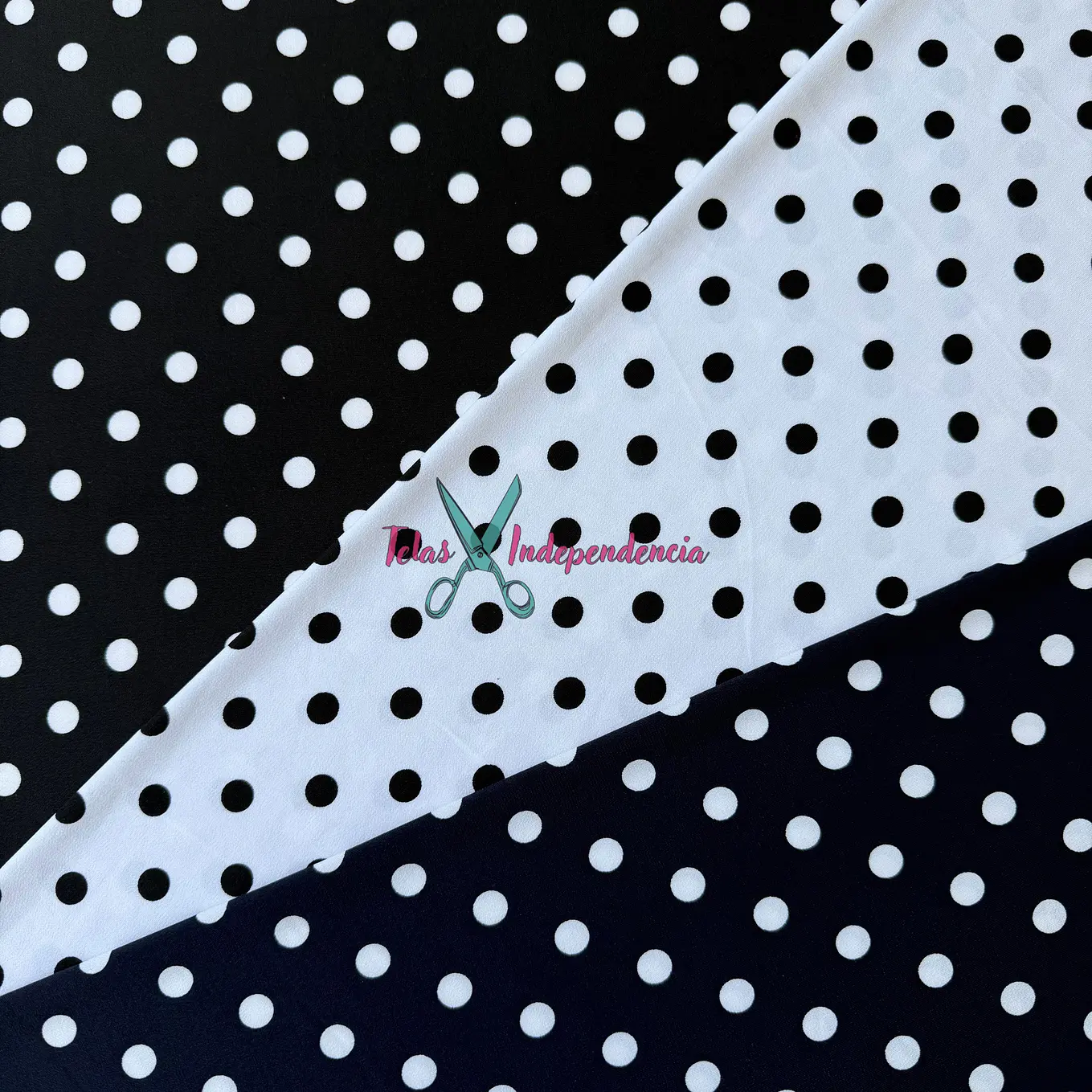 Lycra Fria Lunares  1