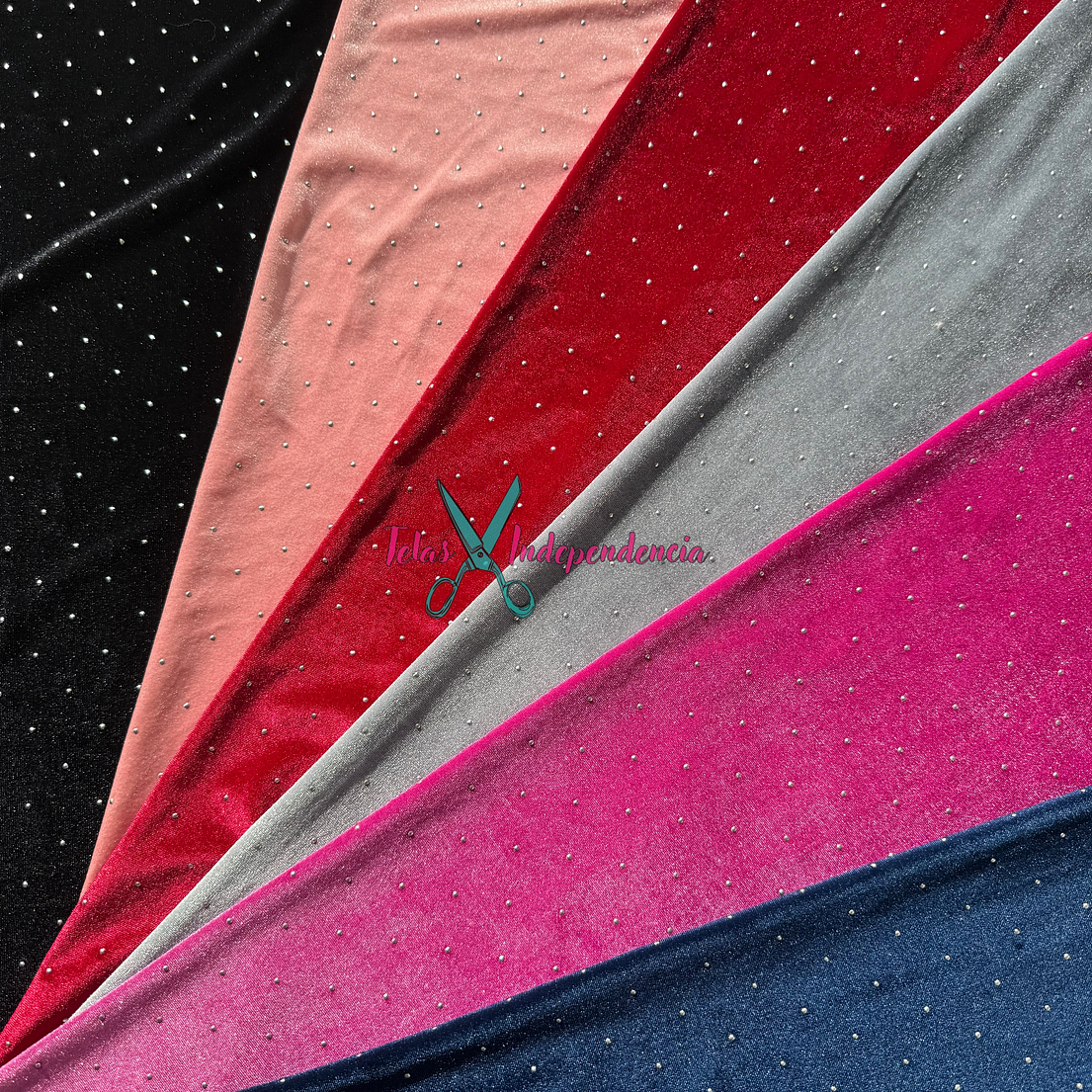 Terciopelo Tachas  9