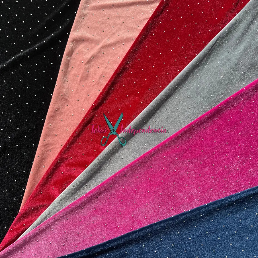 Terciopelo Tachas  9