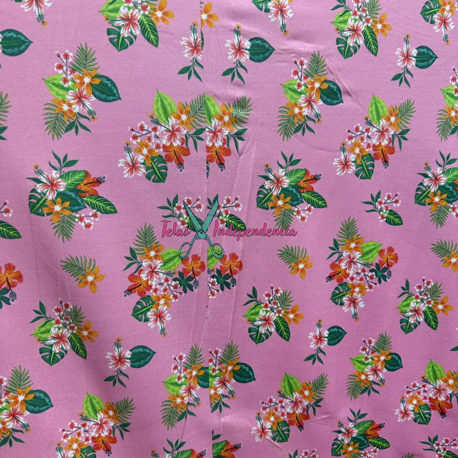 Lycra Dupont Flores 3