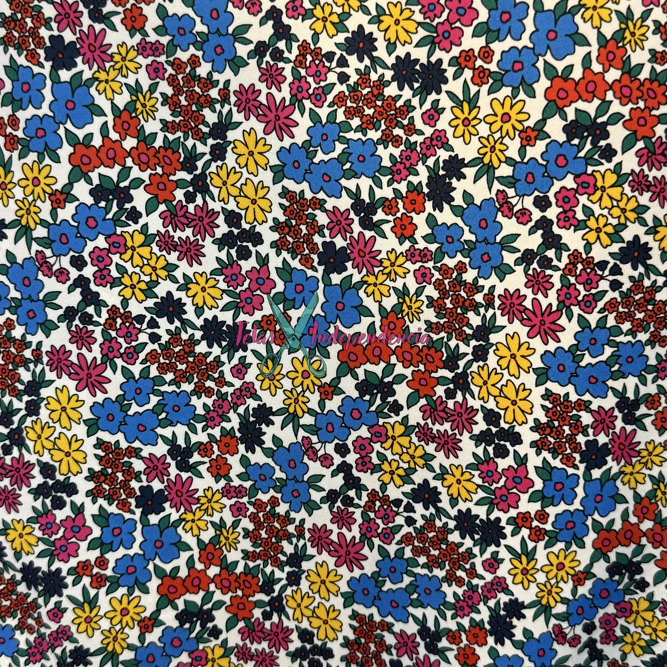 Lycra Dupont Flores 6