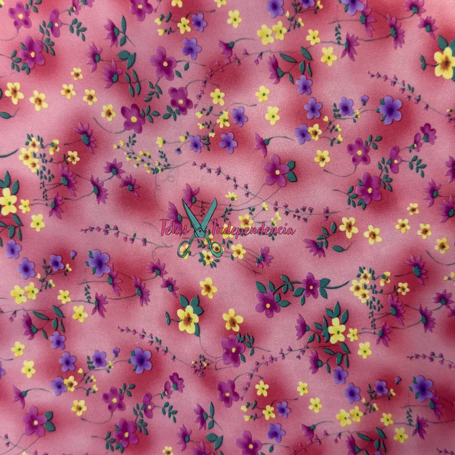 Lycra Dupont Flores 7