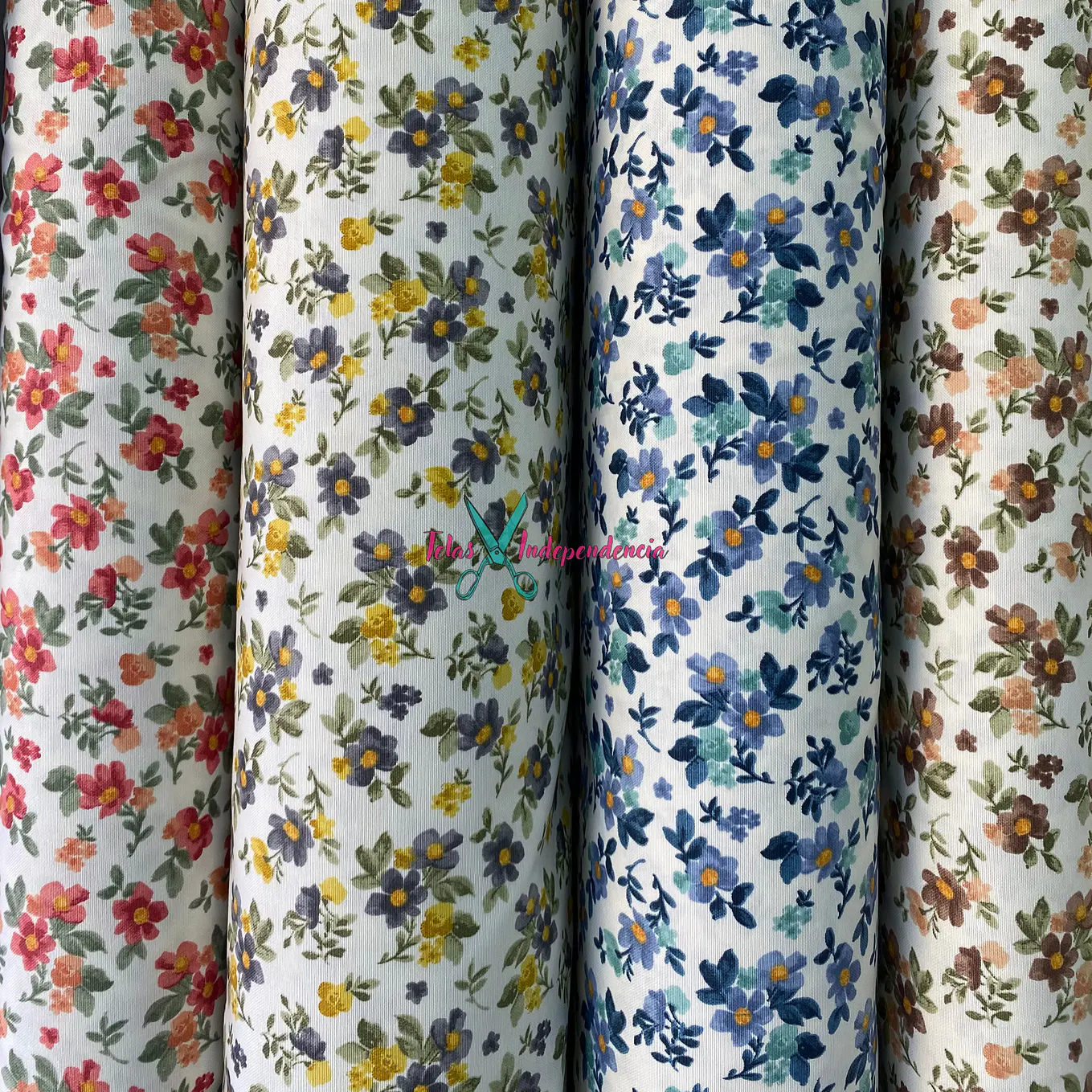 Lona Turca mini flores  1