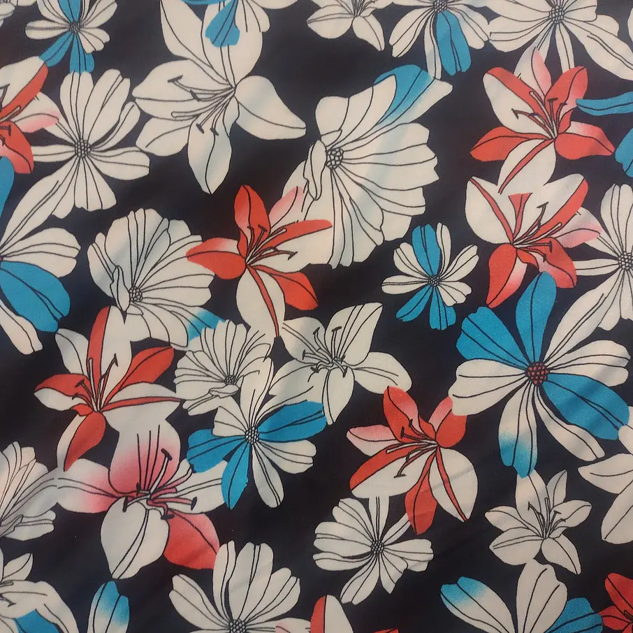 Lycra Dupont Flores 2
