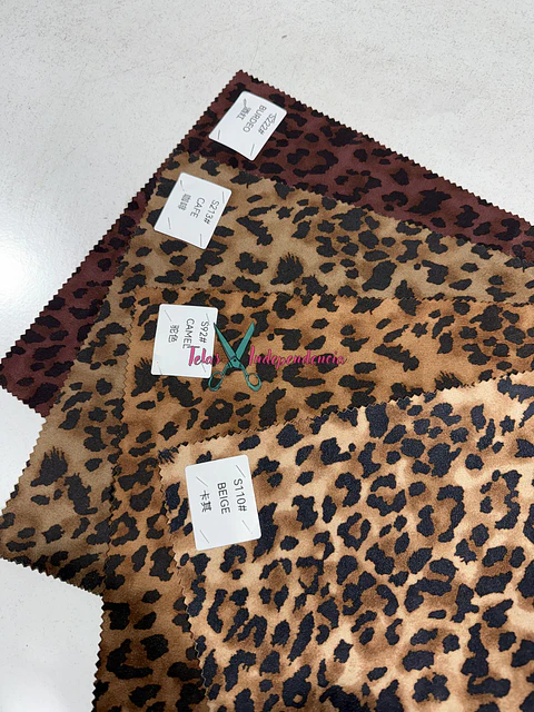 Scuba Gamuza Animal Print