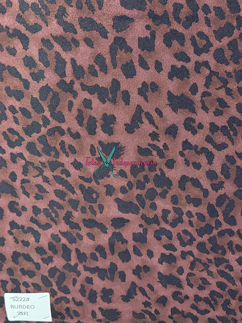 Scuba Gamuza Animal Print