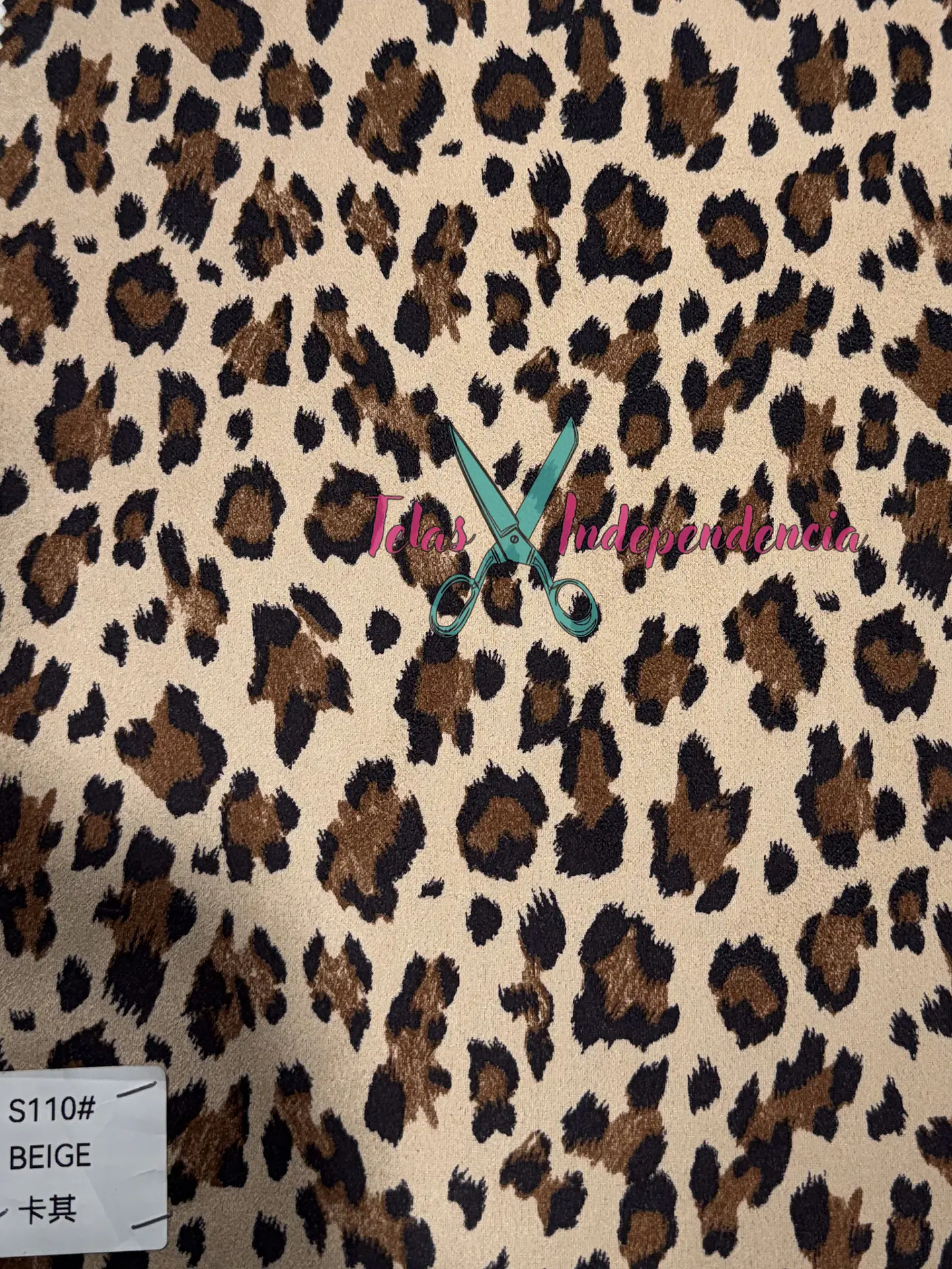 Scuba Gamuza Animal Print 8