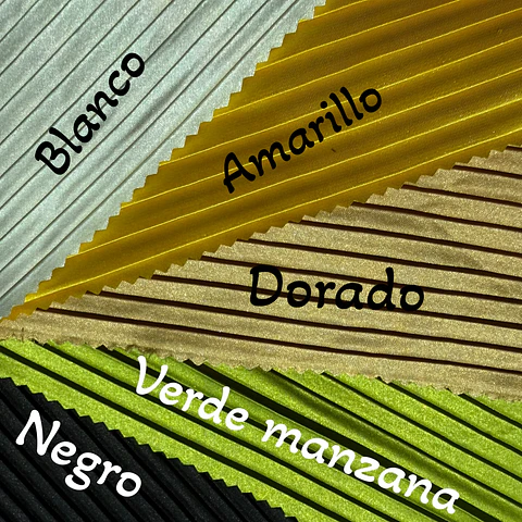Plisado Ancho
