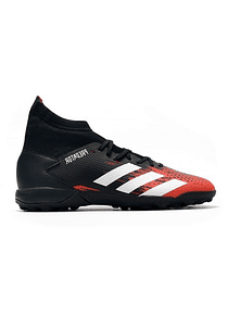 Adidas Predator 20.3 TF Negra/Roja