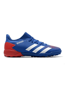 Adidas Predator 20.3 Low TF Azul/Roja
