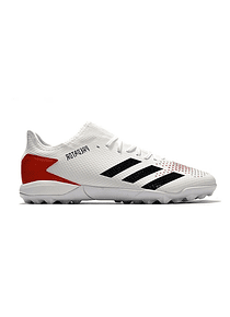 Adidas Predator 20.3 Low TF Blanca/Roja