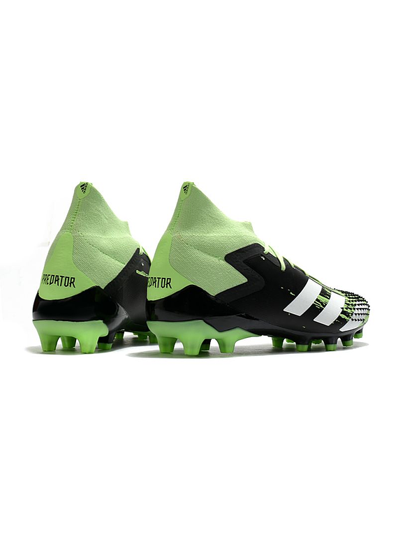 Adidas Predator Mutator 20.1 AG Sock - Negro / Verde / Blanco