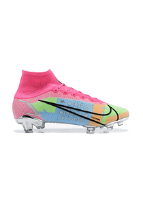 Nike Mercurial Superfly VIII Elite FG Rosa Multicolor