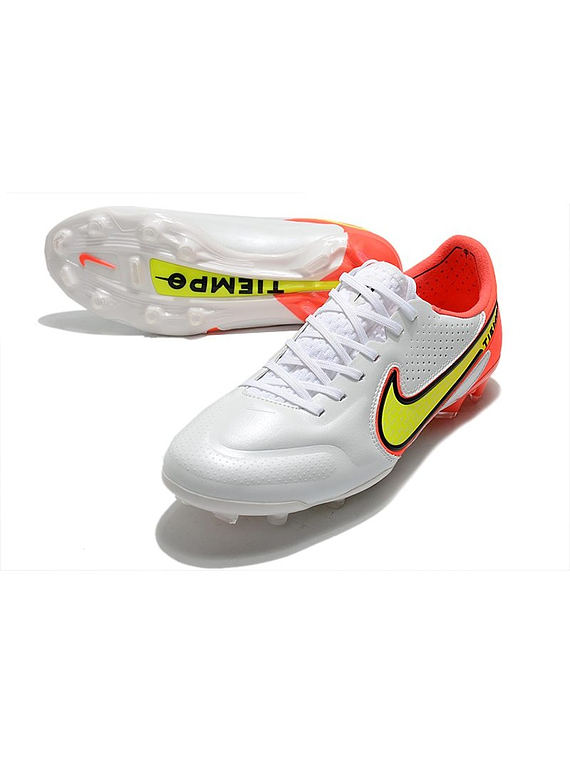 Tiempo Legend 9 FG Blanco/Rojo