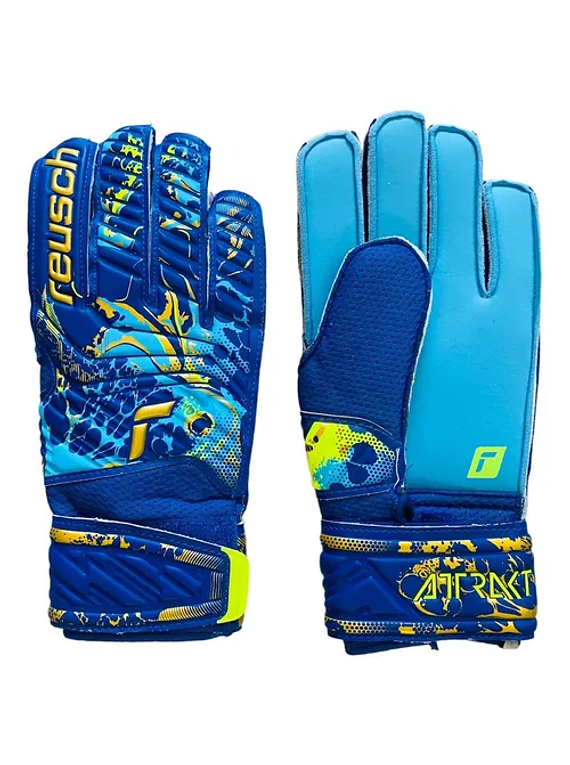 Reusch Attrakt Basic Solid True Blue (Niños)