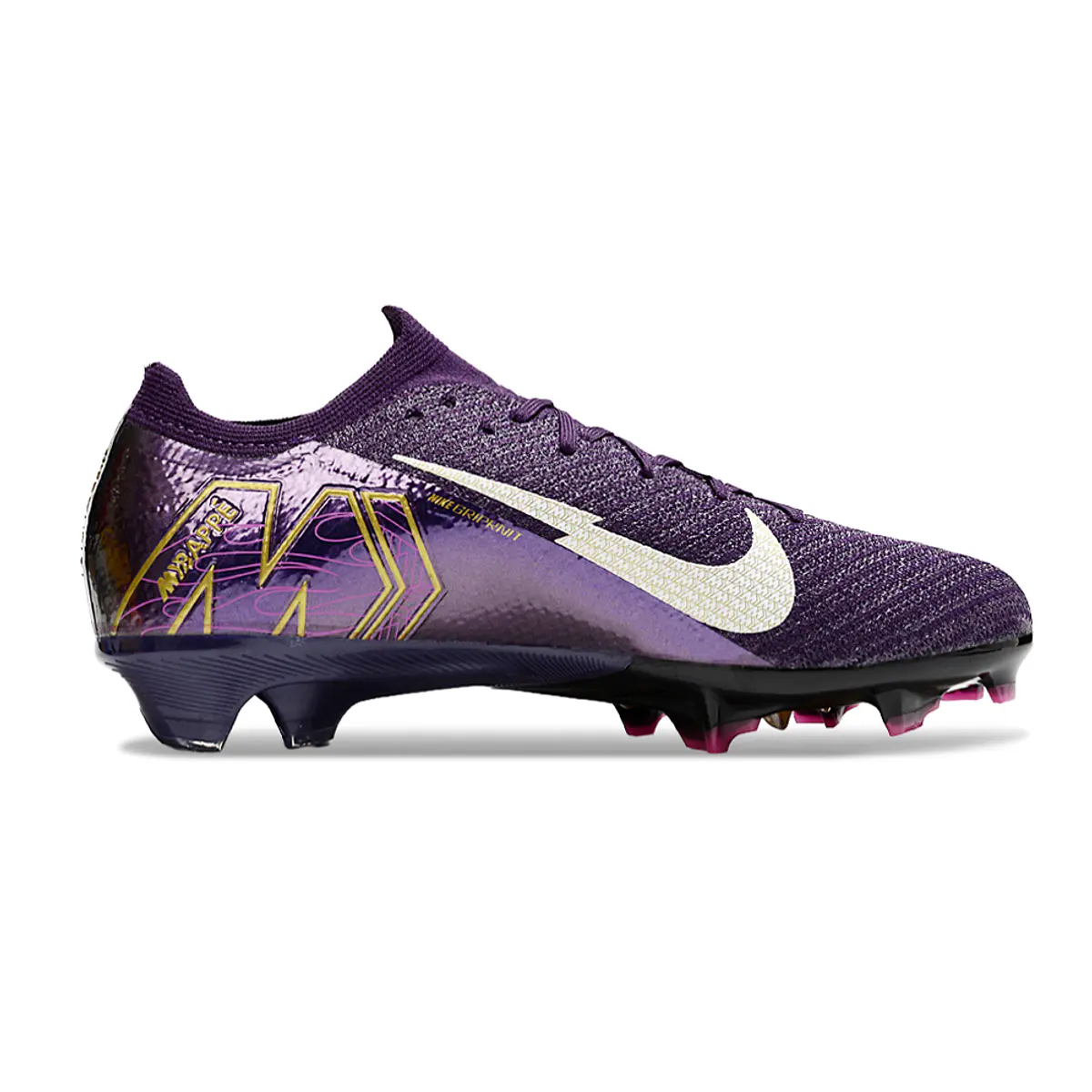 Guayos Nike Air Zoom Mercurial Superfly FG Mbappe Roxa Pack