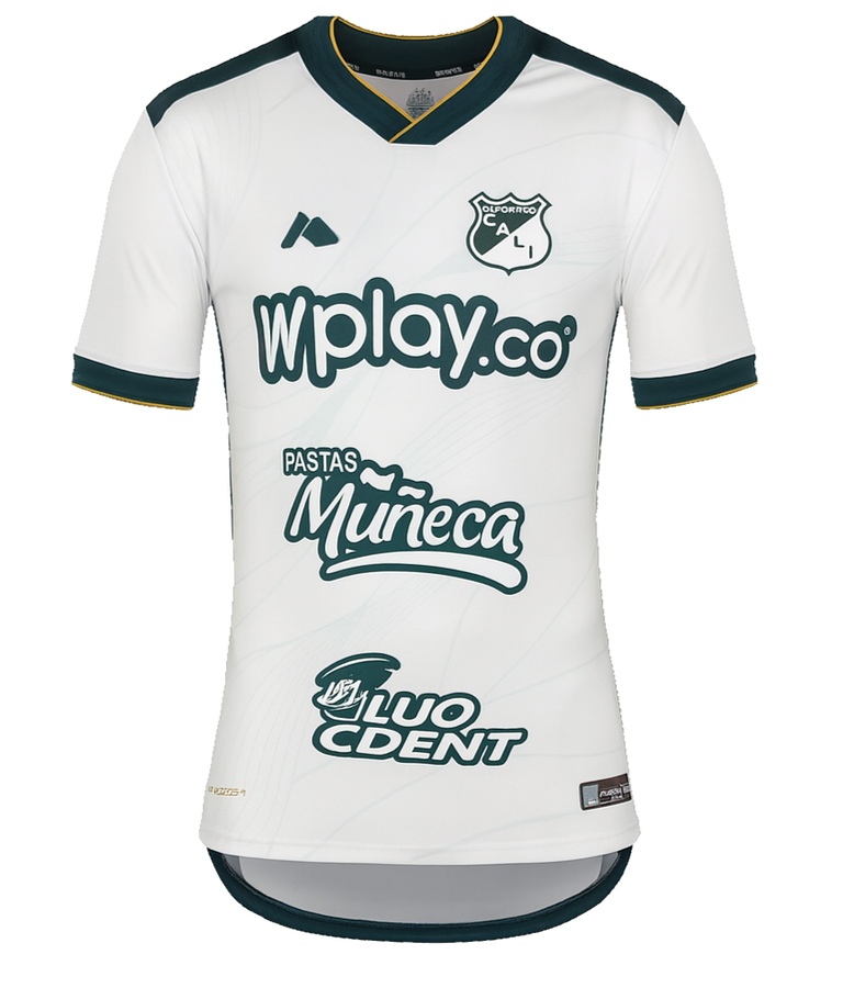 Camisa Deportivo Cali 2 Equipación Blanca