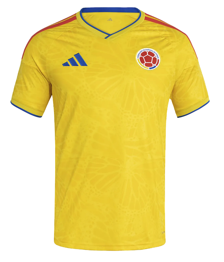 Camisa Selección Colombia Local Hombre Mundial 2026 Versión Hincha 
